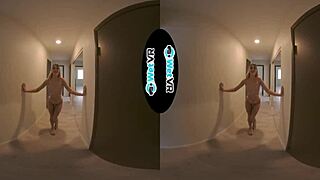 I get my tight wet pussy pounded hard in vr, feelin so wet