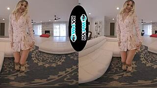 I get my tight wet pussy pounded hard in vr, feelin so wet