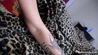 Young woman enjoys quiet time at home