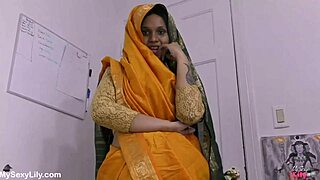 big boobs indian woman engages in dirty talk and sex