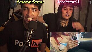 reaccionando to argentinian big ass videos and getting my cock sucked by alison gonzalez
