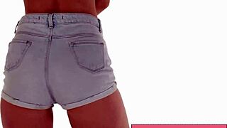 Sexy Tight Jean Shorts Ass Shaking Asmr 😍