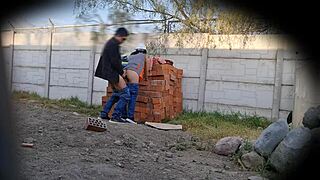 sexy latina flashes pussy at work on security cams