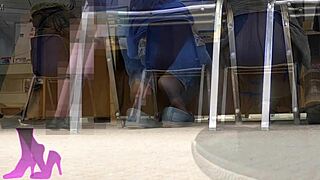 Wife's Secret Library Shoeplay Revealed