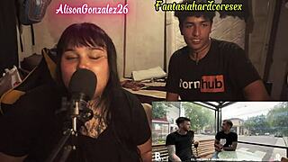 reaccionando to argentinian big ass videos and getting my cock sucked by alison gonzalez