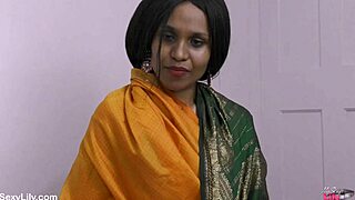 big boobs indian woman engages in dirty talk and sex