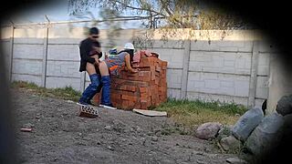 sexy latina flashes pussy at work on security cams