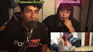 reaccionando to argentinian big ass videos and getting my cock sucked by alison gonzalez