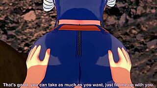 Android 18 POV Blowjob and Sex