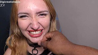 British Porn Model Kitty Marie Gives Perfect Bbc Handjob to Completion