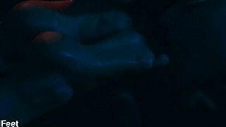 She Licks My Toes Like Dessert During Deepthroat and Fetish Play