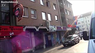 detailed sights of kaiserstraße in hanover germany for tourists