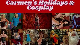 Granny Americas Fourth Of July Stick & Lick Orgasms