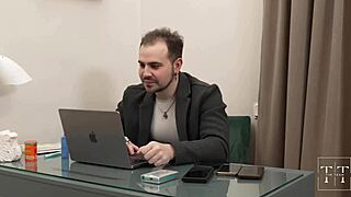 Pleasing My Boss His Cum Is Good For My Career 4K HD Tim Team