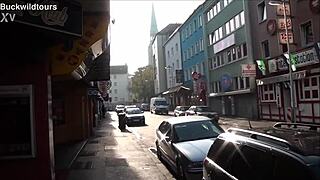 detailed sights of kaiserstraße in hanover germany for tourists