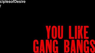 Lena Coxx, are you ready for this big BBC gangbang with all these guys?