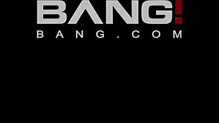 roadside assistance helps hot latina by the garage