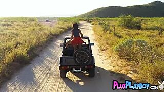 Sexy asian milf viviane leigh exposes perfect big tits while posing naked