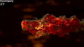 Imagine a monster cock stretching her ass for a big gape and cum