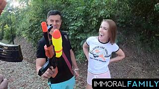 Soggy czech cutie alexis crystal drops her panties for american hunks