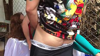 Lied To Give Ass, But Took Arm In Ass With Sex Toy Doll