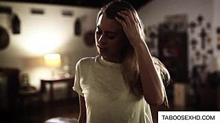 Crazy teen 18+ in wild group sex in front of everyone