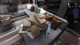 If she can make me cum twice, I will become her dildo for a month 😏