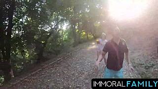 Soggy czech cutie alexis crystal drops her panties for american hunks