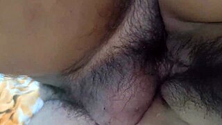 Closeup View Of Hairy Pussy Fucking Session