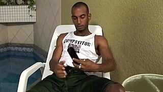 Kimber james, the ladyboy, gives a hardcore blowjob