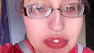 Asmr Eating Banana Pink Lipstick