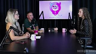 Compilados da jujube delícia no bora cast com bruna carlos - parte 2 watch on sheer red