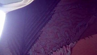 Elza Kom's Nylon Tights Fetish: Ass Worshiping And Domination