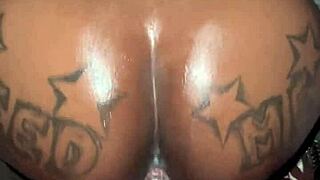 I love being a nasty slut eating cum and cream