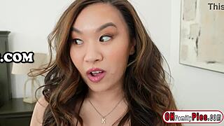 horny teen 18+ kimmy kimm in hardcore sex action with big cock partner