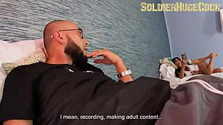 content creators share apartment, i share room with latinbeauty for passionate fuck