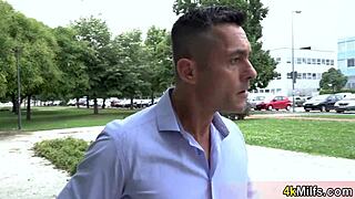 spanish bbw milf montse gets assfucked by stranger.