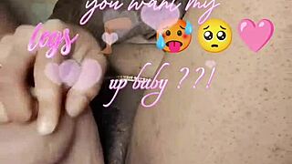 Kayyummy's First Yummy Black Dildo Play