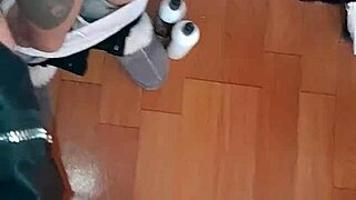 Three hot teachers feel overwhelming pleasure as they masturbate in mini skirts after work, reaching orgasm together