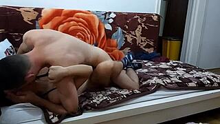 Romantic sex with girlfriend - amateur homemade college teen