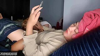 Asian Chubby Girl With Big Clit Screams During Pussy Licking And Ejaculation