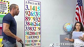 Large Boobs Charity Bangs Giving Blowjob And Drilled