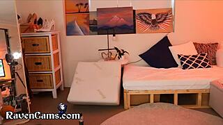 thicc teen 18+ ass riding dildo for strangers