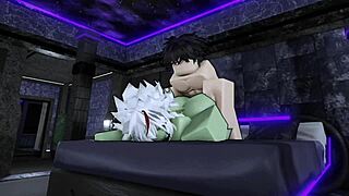 Best breeding session with my fat ass goblin slut on roblox 😈