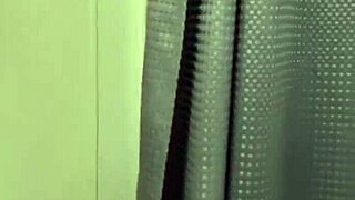 stepbro and stepsis get wet and soapy in shared shower!