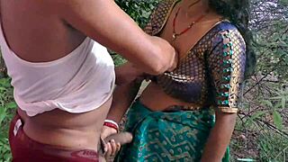 Desi Hot Santhali Woman Enjoys Outdoor Fucking