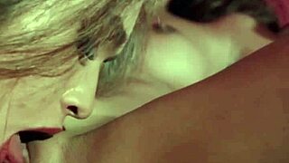 Briana Moon and Baby Nicols engage in passionate anal fucking while wearing sexy lingerie, moaning loudly.