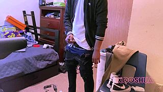 Gay College Guy Shows His Big Cock In Video