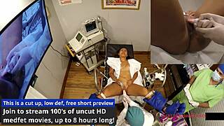Orgasm research with Melany Lopez in hospital setting 😏