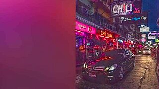 Sexy Asian Stripper Dances Curvy